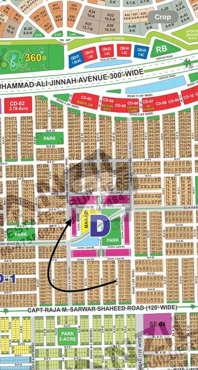 ڈی ایچ اے فیز 1 ۔ سیکٹر ڈی ڈی ایچ اے فیز 1,ڈی ایچ اے ڈیفینس,ملتان میں 4 مرلہ کمرشل پلاٹ 1.15 کروڑ میں برائے فروخت۔