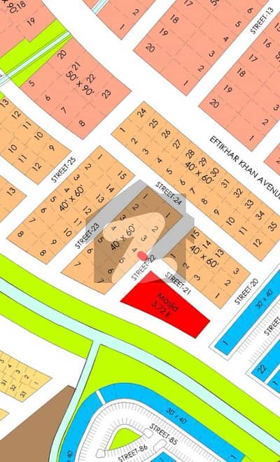 10.6 Marla Front Open, South-Face, Solid & Level Plot for Sale 10.6 Marla Front Open, South-Face, Solid & Level Plot for Sale