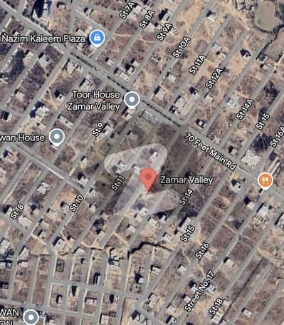 Residential plot available for sale in zamar valley Islamabad