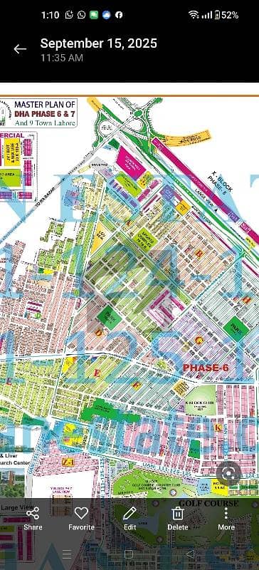 ڈی ایچ اے فیز 6 ڈیفنس (ڈی ایچ اے),لاہور میں 10 مرلہ رہائشی پلاٹ 3.1 کروڑ میں برائے فروخت۔