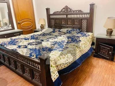 Fully Furnished Flat for rent 1 bedroom attached bathroom tv lounge open kitchen