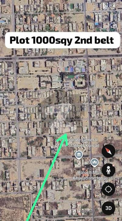 ڈی ایچ اے فیز 8 - زون سی ڈی ایچ اے فیز 8,ڈی ایچ اے ڈیفینس,کراچی میں 1 کنال رہائشی پلاٹ 6.75 کروڑ میں برائے فروخت۔