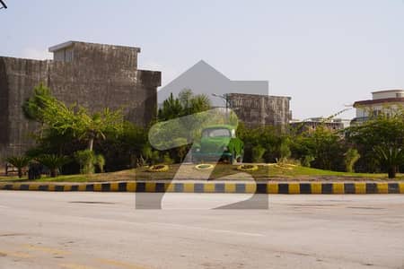 Plot for sale in Sector B Main Boulevard Possession Utility Paid Near to Gate Reasonable Price Best Location For living Bahria Enclave Islamabad
