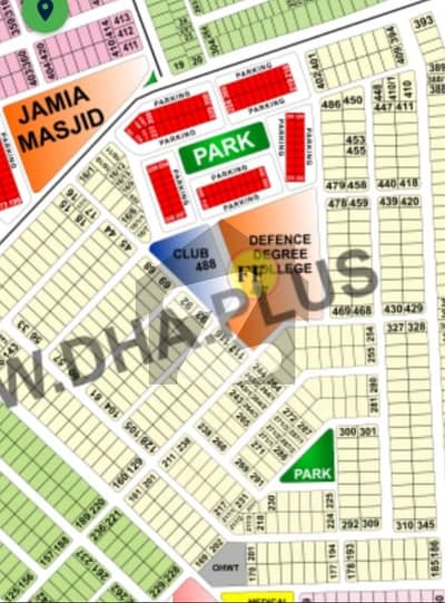 Phase 4 Corner Plot | Back Of Main Boulevard | Dha Phase 4 Plot For Sale At Prime Location