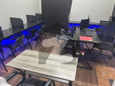Office Space For Rent Furnished, Ideal For Call Center Location Haroon   Royal City , Gulistan e Johar, Block 17