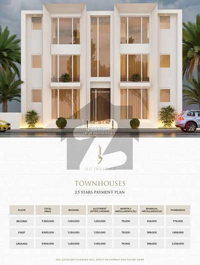 5 Marla Town House Available For Sale On Instalment Plan In Pine Avenue 5 Marla Town House Available For Sale On Instalment Plan In Pine Avenue