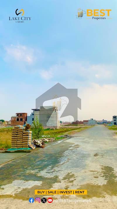 5 Marla Full Paid file including All Development Charges iin Block M7D Lake City Lahore