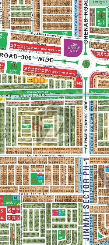 ایل ڈی اے سٹی فیز 1 - بلاک جی1 ایل ڈی اے سٹی فیز 1 - جناح سیکٹر,ایل ڈی اے سٹی فیز 1,ایل ڈی اے سٹی,ایل ڈی اے روڈ,لاہور میں 10 مرلہ رہائشی پلاٹ 52.0 لاکھ میں برائے فروخت۔