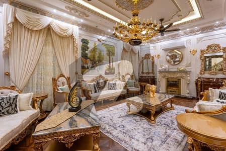 Elegant & Stylish 1-Kanal Semi Furnished Home In DHA Phase 7 Spacious Interiors, Designer Finish, 5 Master Bedrooms, 2 TV Lounges, 2 Company Kitchens, Lush Green Lawn, Eye-Catching Front, Fast Deal Guaranteed!