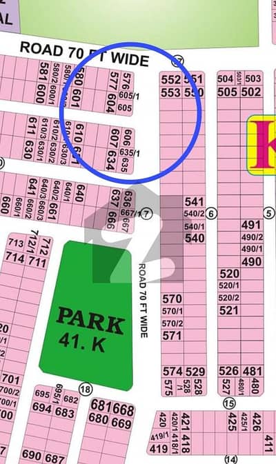 ڈی ایچ اے فیز 6 - بلاک کے فیز 6,ڈیفنس (ڈی ایچ اے),لاہور میں 10 مرلہ رہائشی پلاٹ 4.6 کروڑ میں برائے فروخت۔