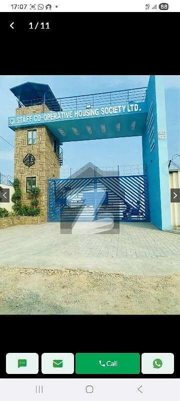 ICI CO OPERATIVE HOUSING SOCIETY 240 SQ YARD BOUNDARY WALL SOCIETY UTILITIES AVAILABLE