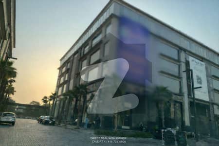 Direct Deal With Owner (No Agent Involved) Corner 8 Marla Corporate Plaza For Sale | Facing Food Court (Fully Rented)