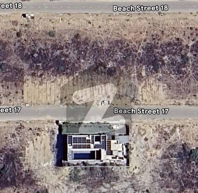 500 yards plot for sale on beach streets