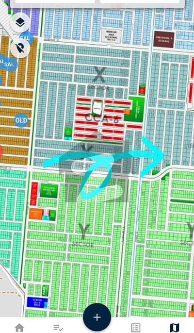 2 kanal Exclusive prime plot Block X phase 7 DHA Lahore