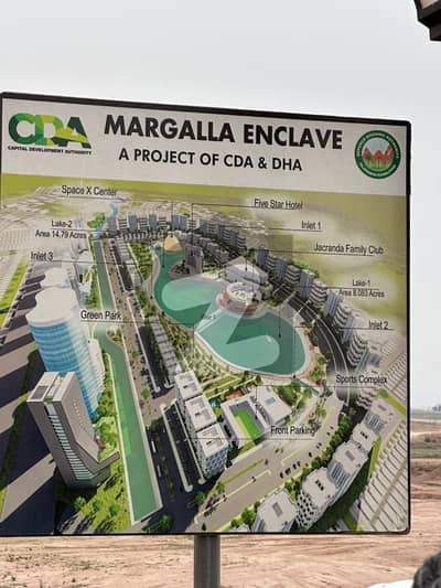 10 Marla Plot for Sale | Margalla Enclave | 2-Year Installment Plan | Near Southern Bypass