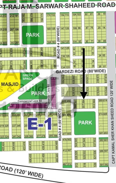 E-10 MARLA LOW DC PLOT NEAR MPS ROAD