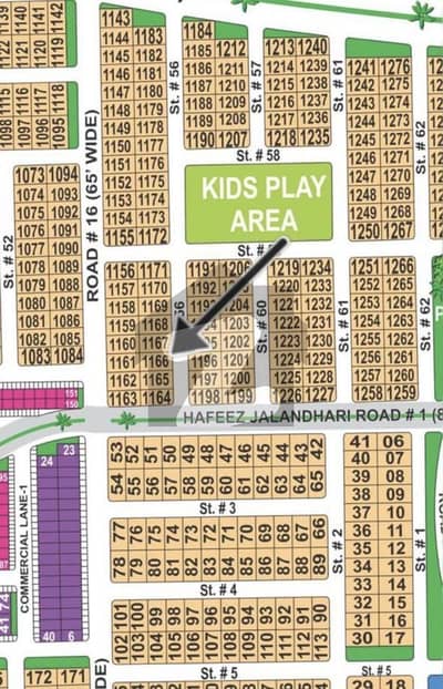 ڈی ایچ اے فیز 1 ۔ سیکٹر کے ڈی ایچ اے فیز 1,ڈی ایچ اے ڈیفینس,ملتان میں 1 کنال رہائشی پلاٹ 72.0 لاکھ میں برائے فروخت۔