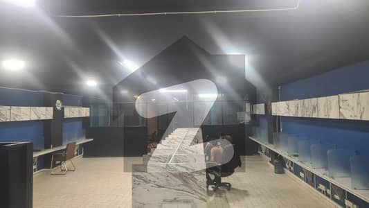 SEMI FURNISHED OFFICE IS AVAILABLE ON THE RENT IN THE 34/,7 COMMERCIAL BUILDING AT SHAHRE