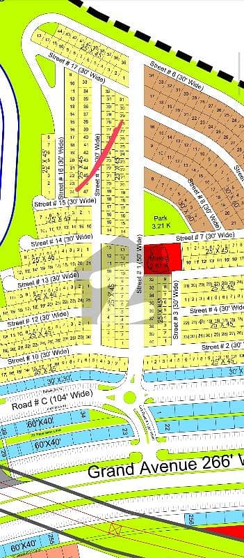 5 mrla corner plot available for sale
