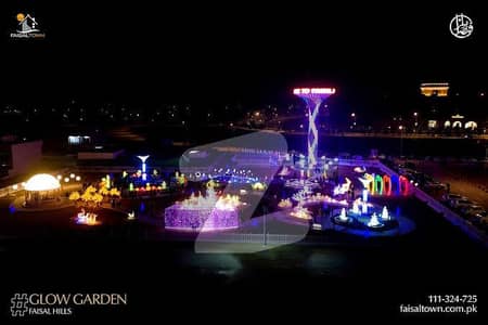 PRIME LOCATION GOLDEN PLOT FOR SALE  GLOW PARK FACING 3RD TO MAIN ROAD CORNER NEAR TO MAIN CIVIC CENTRE MASJID ND GATE