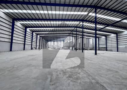 40000 Sqft Covered Steel Shad Fully Insulated Warehouse Available for Rent In Gaju Meta Ferozepur Road Lahore.