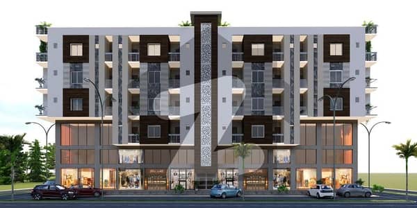 Mariums  Riaz tower   2 Beds Lounge Leased Flat Available Limited Brand New 600 Square Feet