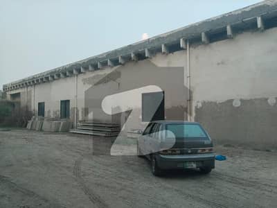 Factory 10 Kanal 48000 Sqft Covered Area Feroz Pur Road Lhr For Rent 100 KVA Transformer Installed