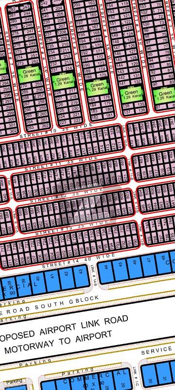 25x50 Five marla residential plot for sale in G Block top city