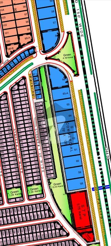 5 Marla Pair plot for sale in Top City1 G Block
