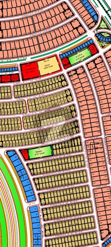 10 marla plot for sale in Top City1 F Block