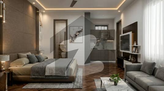 Best Price Studio Apartment Available on Easy Installments in Madina Mall and Residency