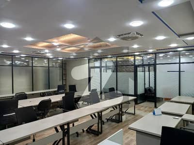 Fully furnished Office for sale main boulevard Gulberg
