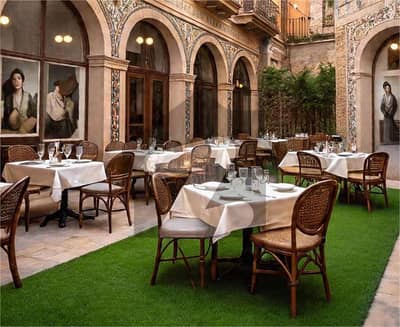 F7 Ready 4000 Sqft Cafe Furnished With Outdoor Dining, Kitchen For Rent