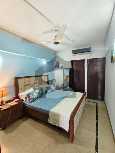 Small   Nishat Park Facing 2 Bedrooms Apartment Available For Rent Drawing with Bath