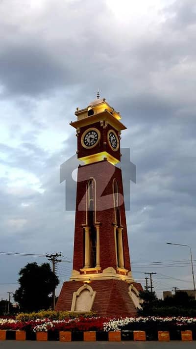 9 marla hot location commercial plot for sale in valancia town lahore