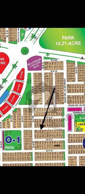 ڈی ایچ اے فیز 1 ۔ سیکٹر او ڈی ایچ اے فیز 1,ڈی ایچ اے ڈیفینس,ملتان میں 1 کنال رہائشی پلاٹ 65.0 لاکھ میں برائے فروخت۔