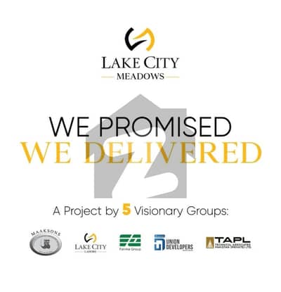 5 MARLA PLOT POSSESSION IN MARCH AVAILABLE FOR SALE IN LAKE CITY MEADOWS PVT LTD