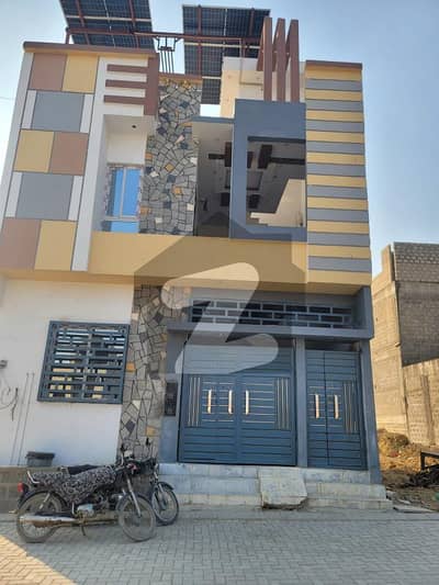 House For Sale 120-Yard Ground Plus one Gold Block North Town Residency Phase1.