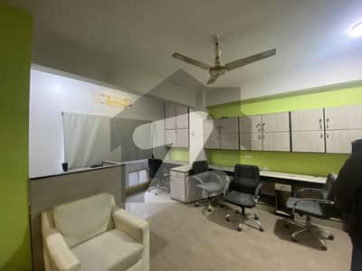 Furnished Office Available In Rent At Shahrae Faisal.