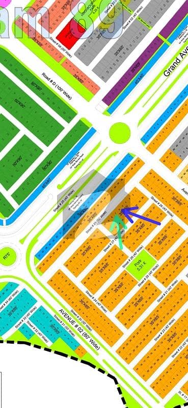 ریور ویو نارتھ - بلاک بی ریور ویو نارتھ,ڈی ایچ اے ڈیفینس فیز 4,ڈی ایچ اے ڈیفینس,اسلام آباد میں 10 مرلہ پلاٹ فائل 65.0 لاکھ میں برائے فروخت۔