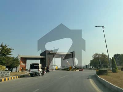 Prime location 1 kanal plot sector A street 21 DHA Phase 5 Islamabad for sale