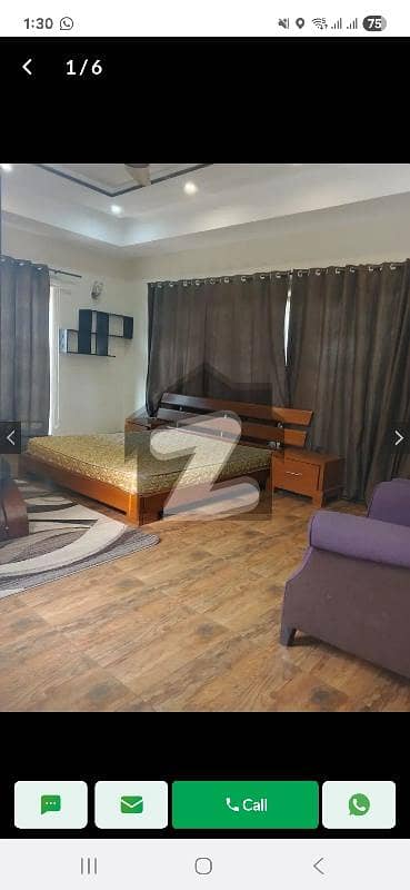 1 Master bed fully furnished jacuzzi bath in dha phase 5 hot location near wateen chowk ideal Job holder male/female