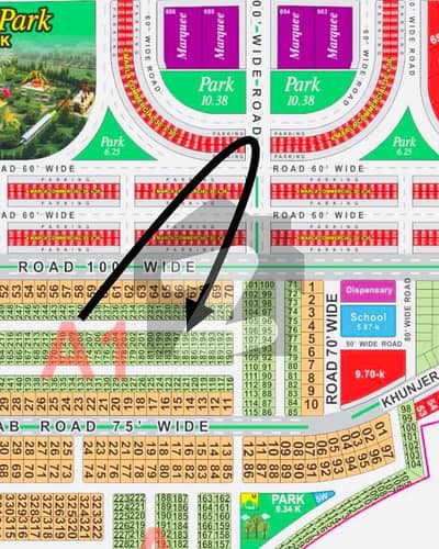 ایل ڈی اے سٹی فیز 1 ایل ڈی اے سٹی,ایل ڈی اے روڈ,لاہور میں 10 مرلہ رہائشی پلاٹ 77.0 لاکھ میں برائے فروخت۔