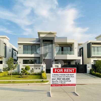 3 Bedroom Ground Floor for Rent Prime Location DHA Phase 1, EME Sector, Lahore