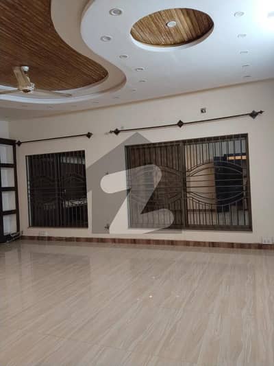 E-11 3 bedrooms open basement portion with green lawn available for rent