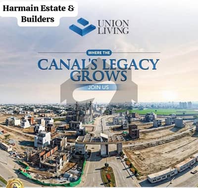 7.66 Marla On Ground Possession Plot Available For Sale In Union Living Housing Society Main Canal Bank Road Lahore