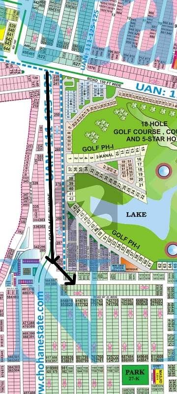 ڈی ایچ اے فیز 7 - بلاک ڈبلیو فیز 7,ڈیفنس (ڈی ایچ اے),لاہور میں 2 کنال رہائشی پلاٹ 8.75 کروڑ میں برائے فروخت۔