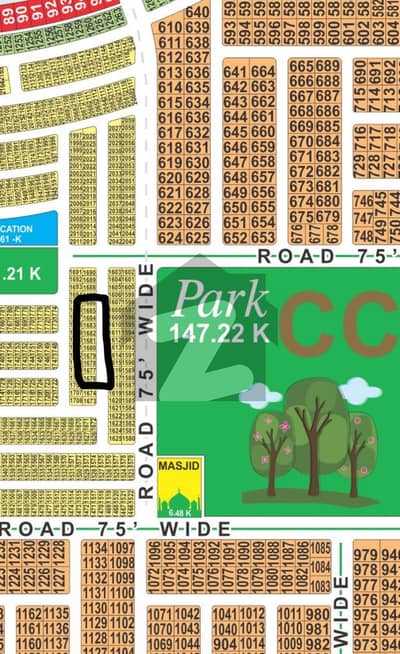 CC Block | 5 Marla | Plot For Sale Cost Of Land Price
