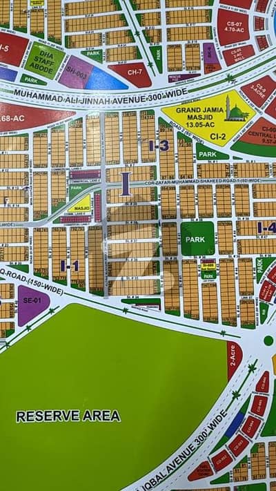 ڈی ایچ اے فیز 1۔ سیکٹر آئی ڈی ایچ اے فیز 1,ڈی ایچ اے ڈیفینس,ملتان میں 1 کنال رہائشی پلاٹ 1.3 کروڑ میں برائے فروخت۔