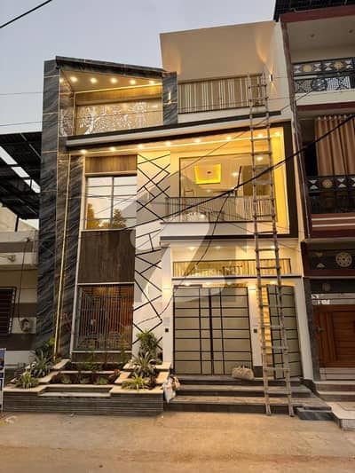 Brand New 120 Square Yards House For sale In Sector 25-A - Punjabi Saudagar Multi Purpose Society Karachi